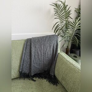 West Elm Acrylic Blanket Throw 44x56inches